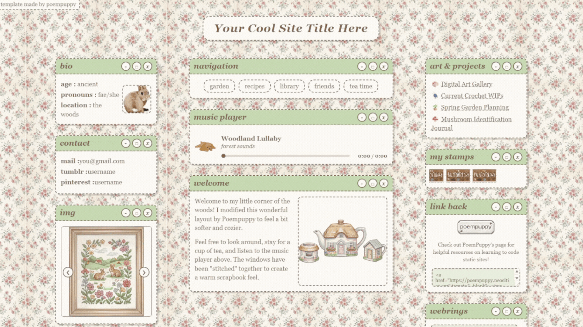 Cottage Garden Preview