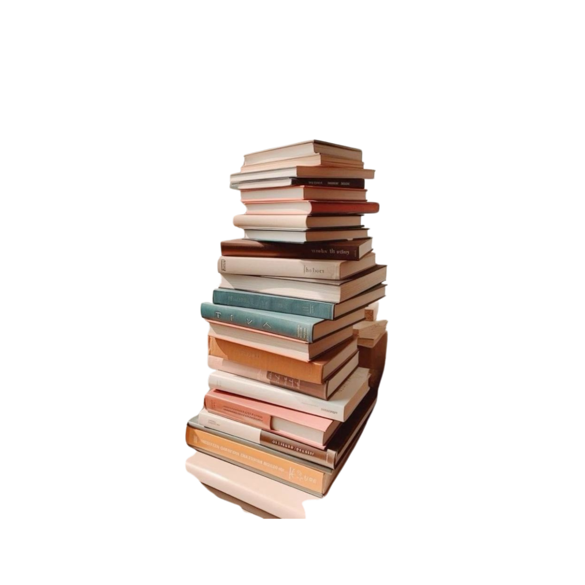 Book Stack Sticker